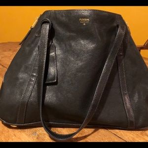 Fossil brand vintage convertible handbag